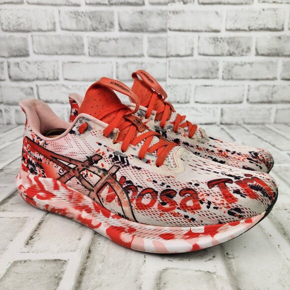 Asics Noosa Tri 14 Womens Sz 11 Tropical Cherry Tomato Triathlon Running Sneaker - Picture 1 of 10